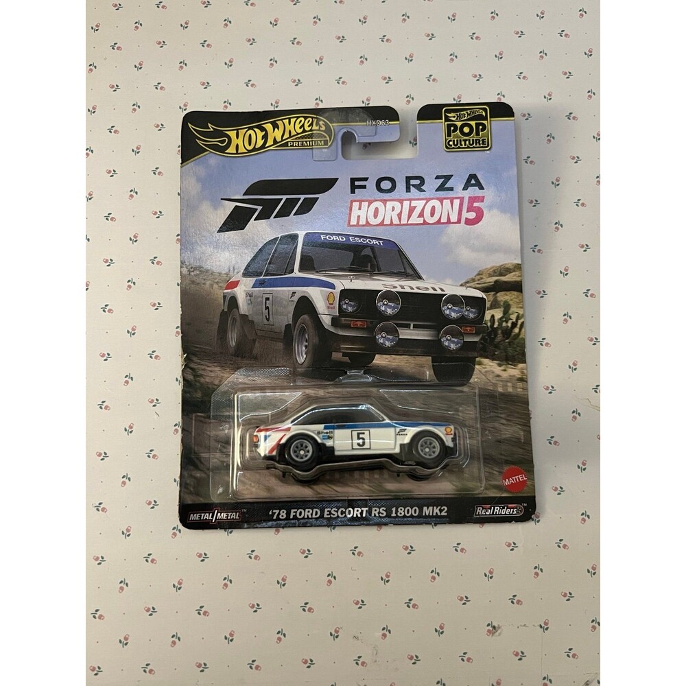 Hot Wheels Pop Culture Forza Horizon 5 '78 Ford Escort RS 1800 MK2